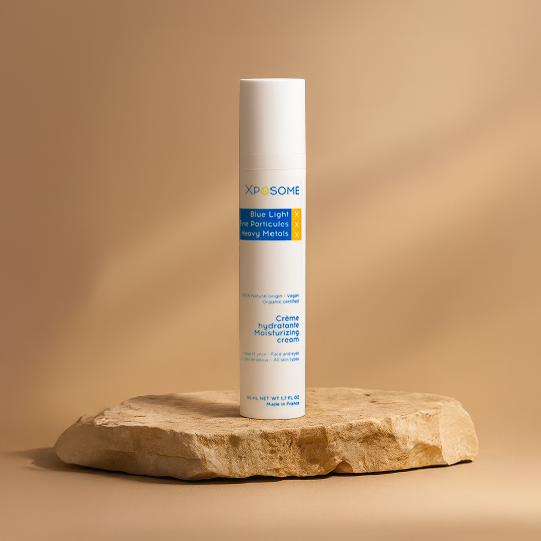 Drėkinantis veido kremas – apsauga nuo taršos, streso ir mėlynosios šviesos, 50 ml