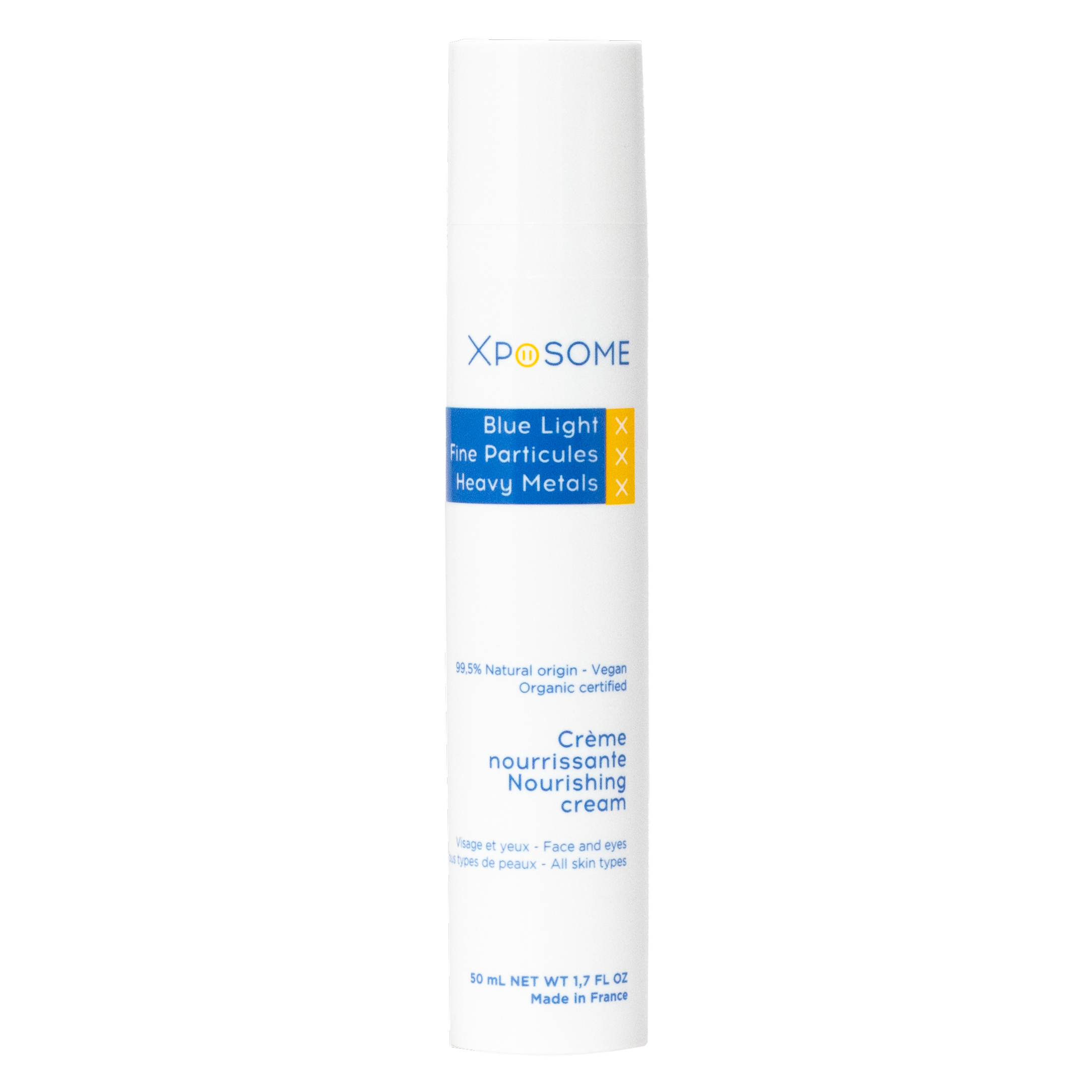 Maitinamasis atkuriamasis veido kremas – apsauga nuo taršos ir streso, 50 ml